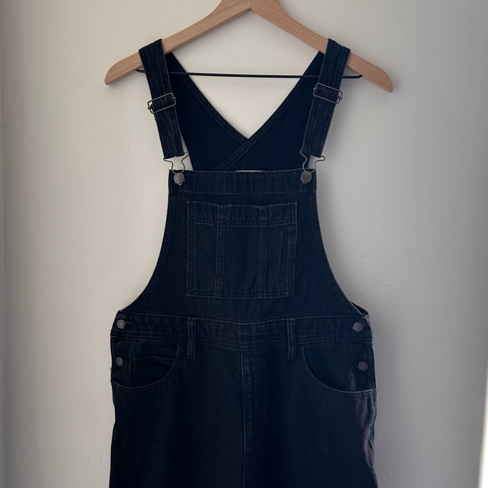 Universal Thread Charcoal Black Overalls - image 1